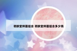 初膚堂抑菌組合 初膚堂抑菌組合多少錢