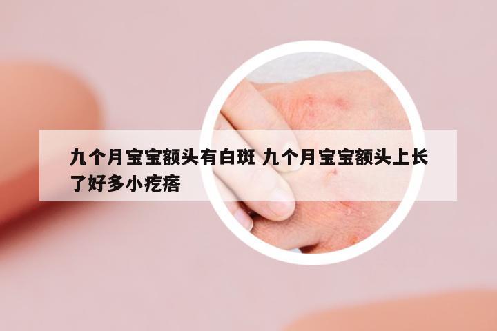 九個(gè)月寶寶額頭有白斑 九個(gè)月寶寶額頭上長(zhǎng)了好多小疙瘩
